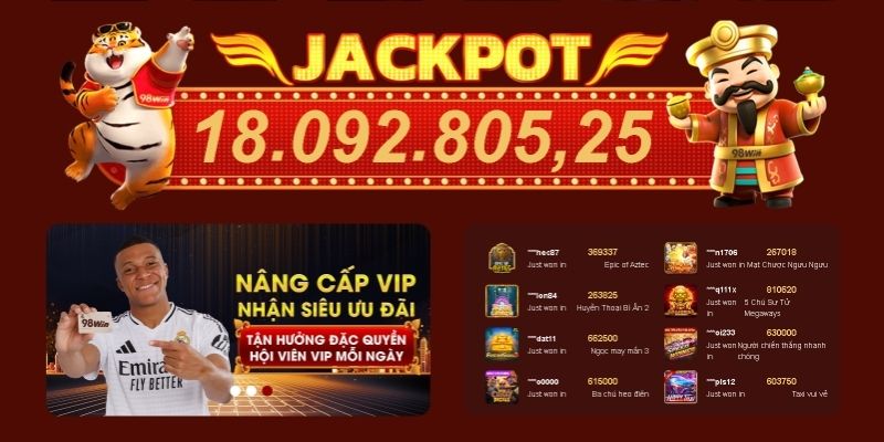 Top game hot được yêu thích nhất tại 98WIN