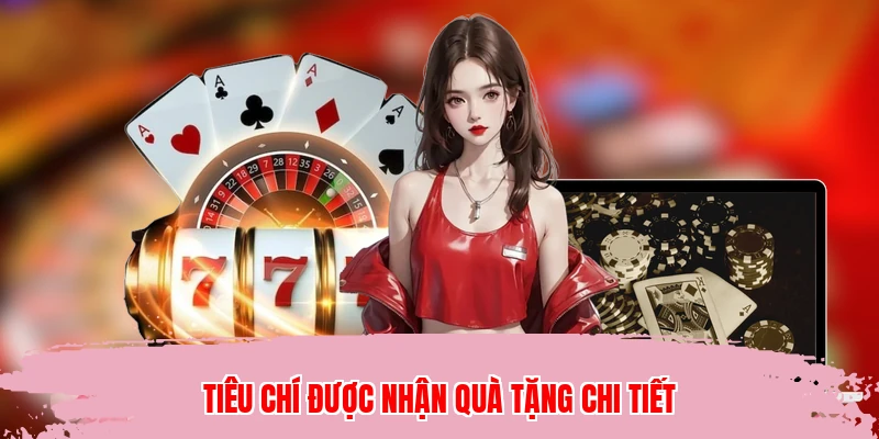 Tiêu chí được nhận quà tặng chi tiết